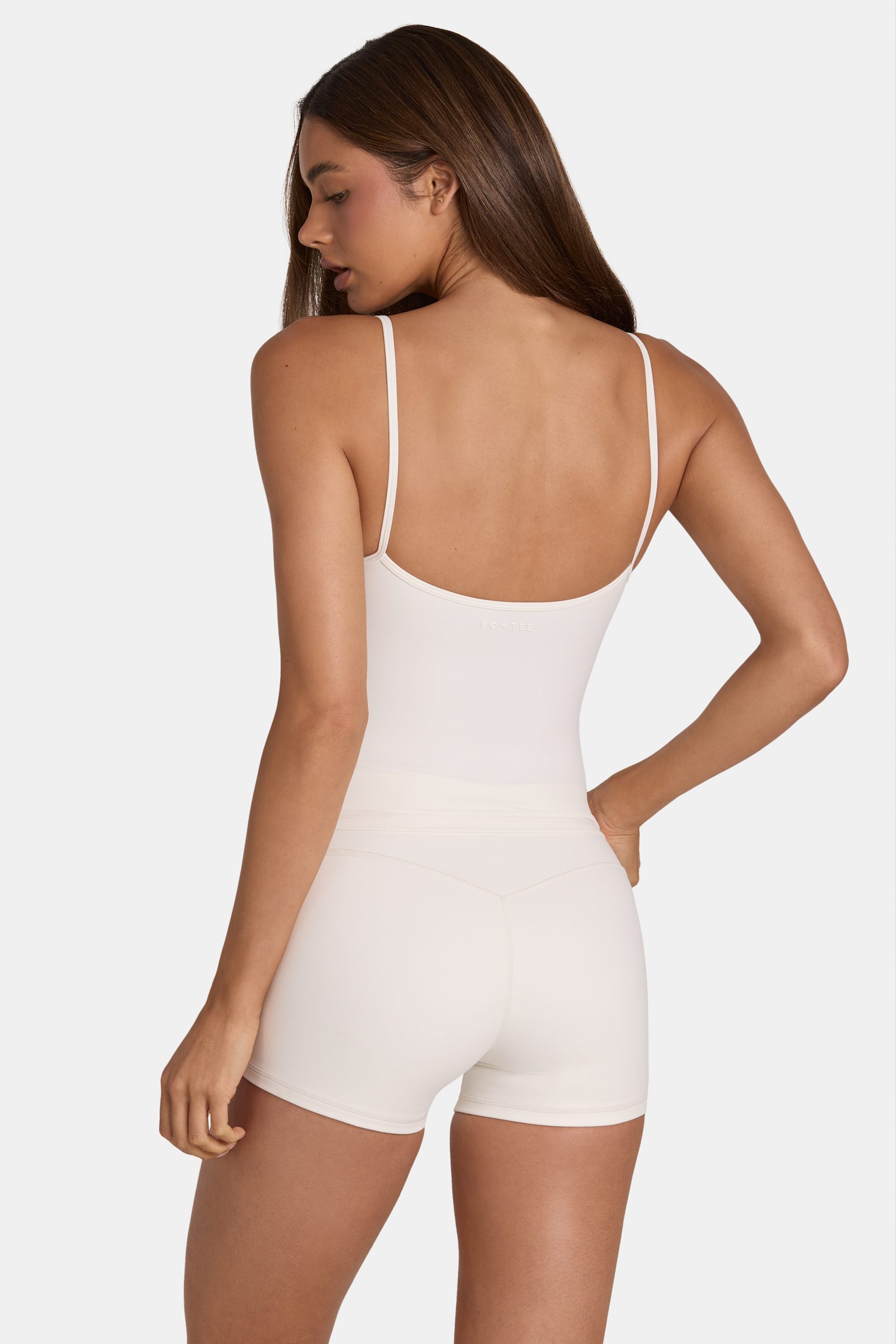 Soft Active Tank Top in Coconut