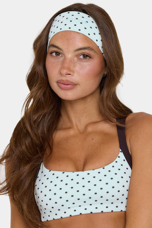 Soft Active Headband in Mint Chip