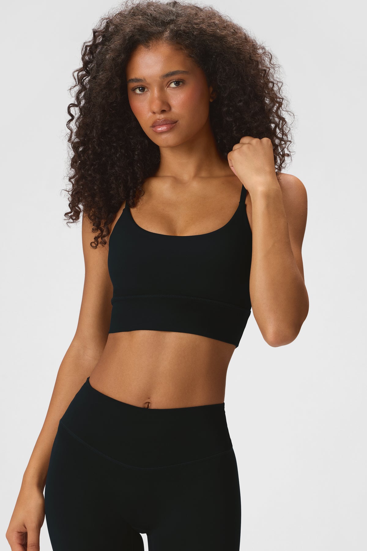 Soft Active High-Impact Bra in Black