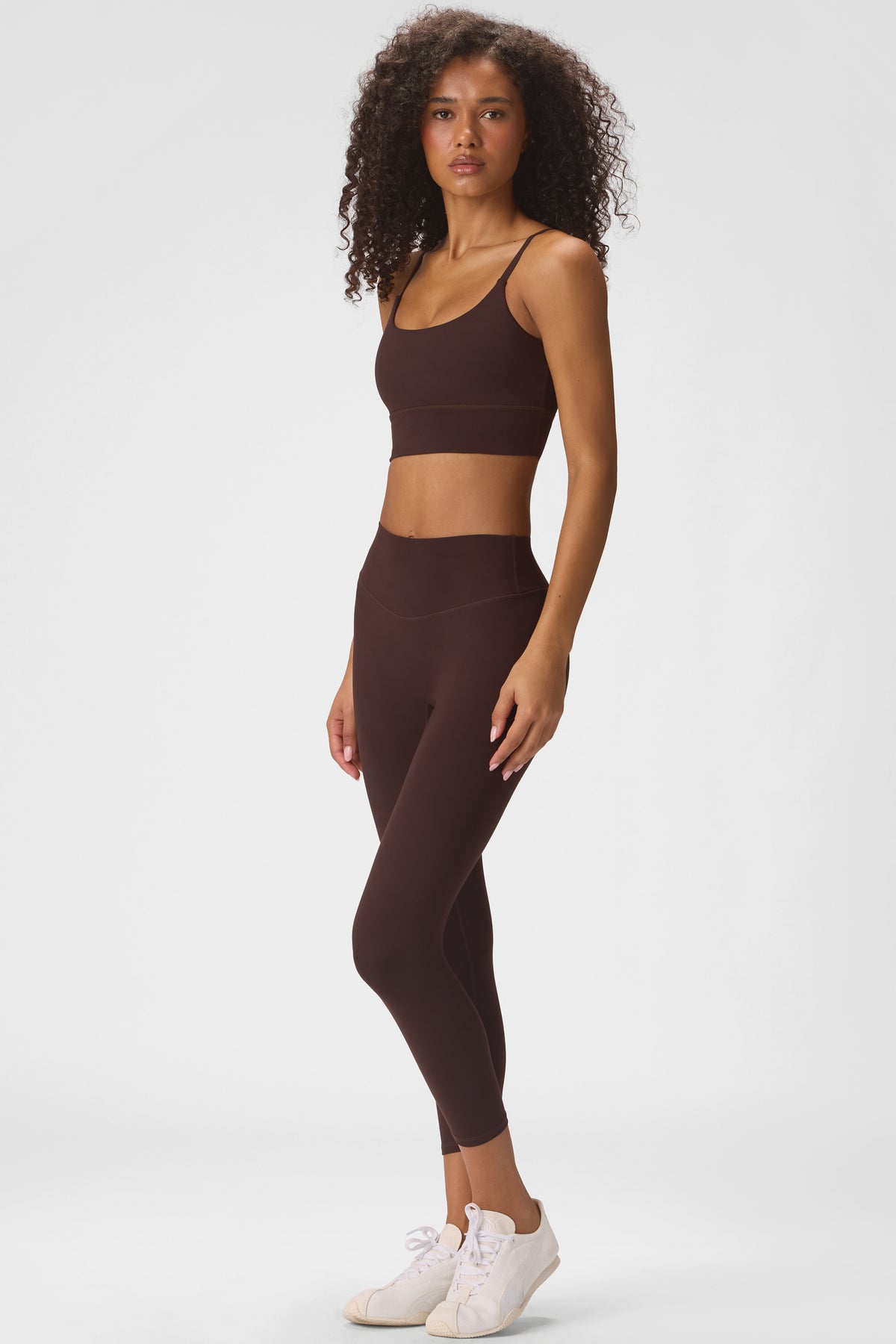 Soft Active High-Impact Bra in Espresso