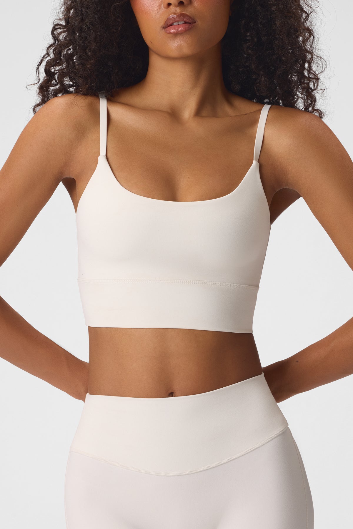 Soft Active High-Impact Bra in Vanilla