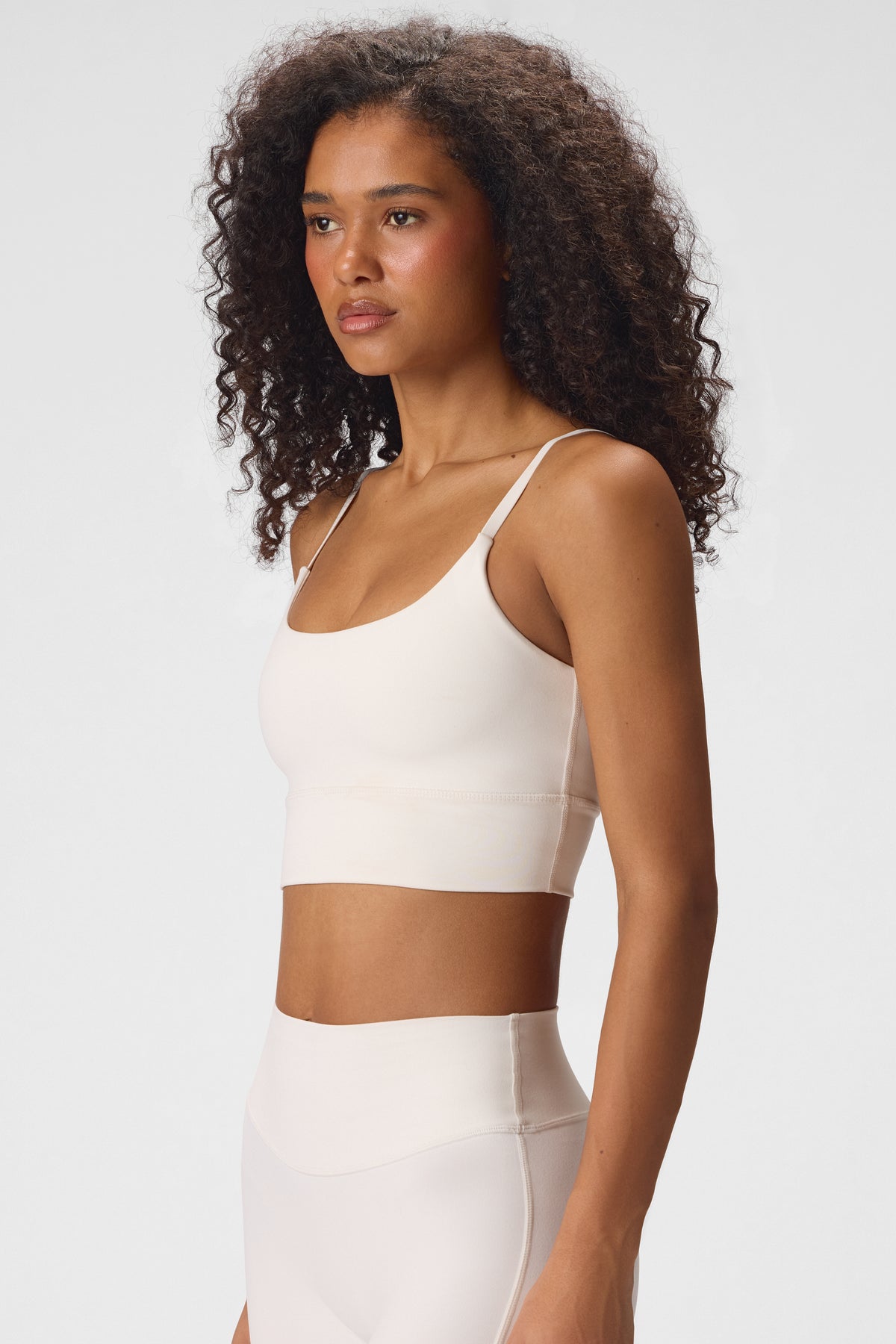 Soft Active High-Impact Bra in Vanilla