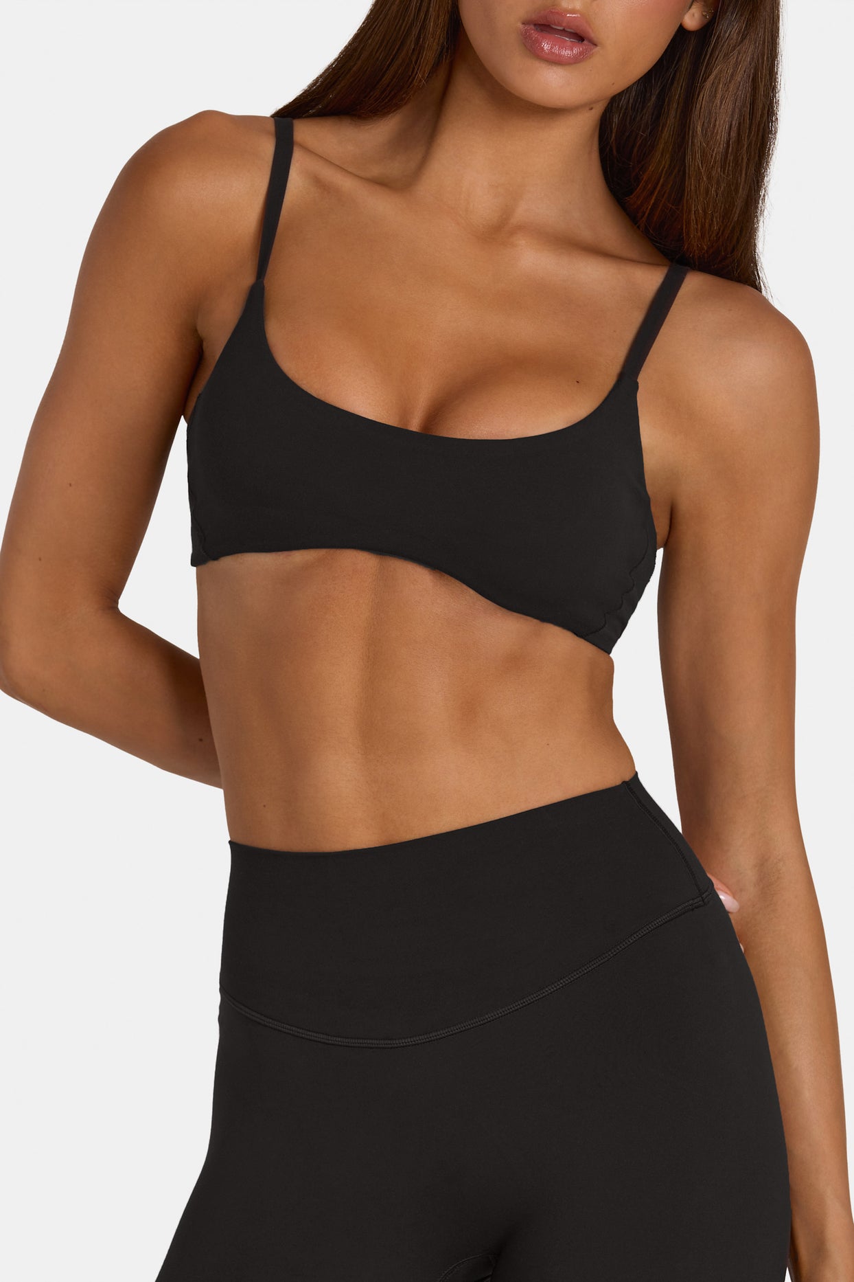 Soft Active Low-Impact Sports Bra in Black - 6