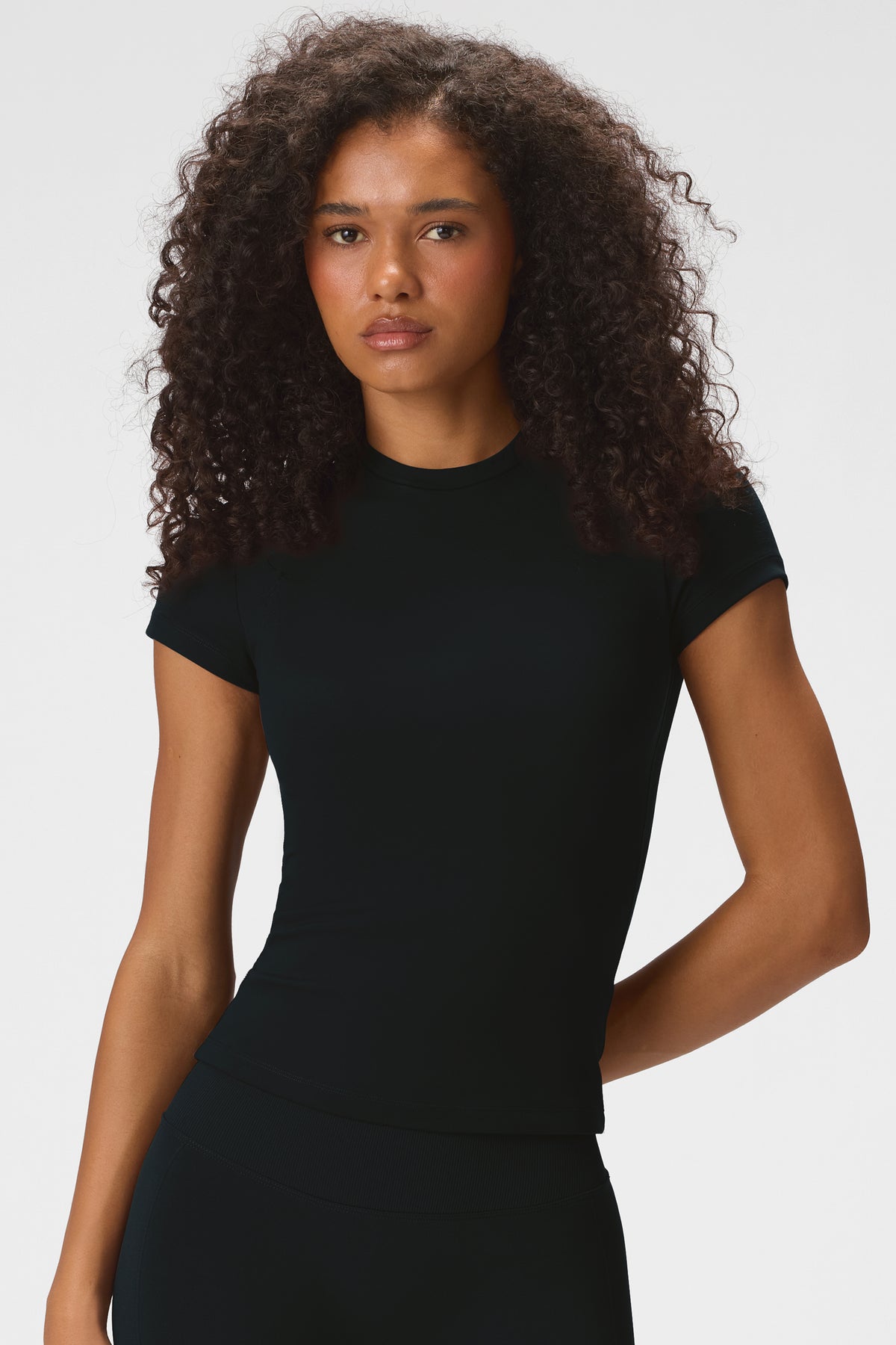Soft Active T-Shirt in Black