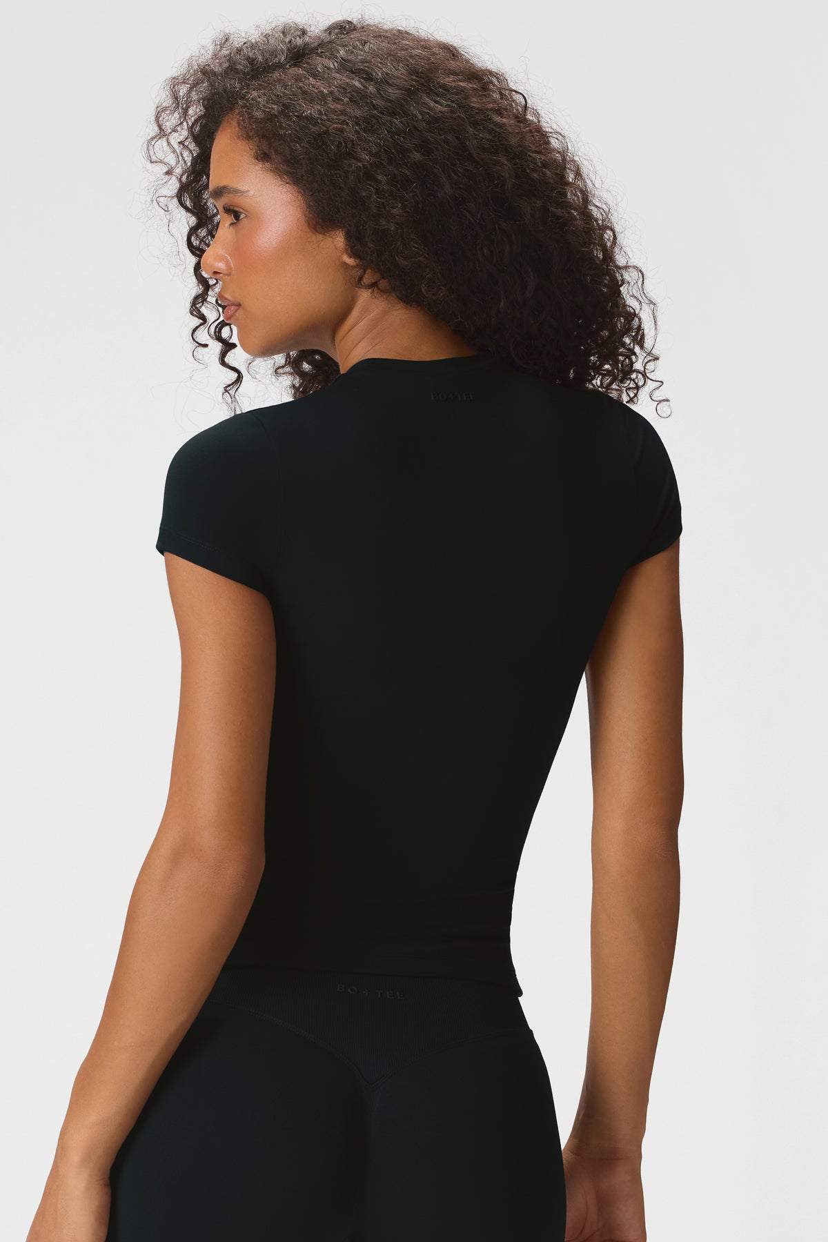 Soft Active T-Shirt in Black