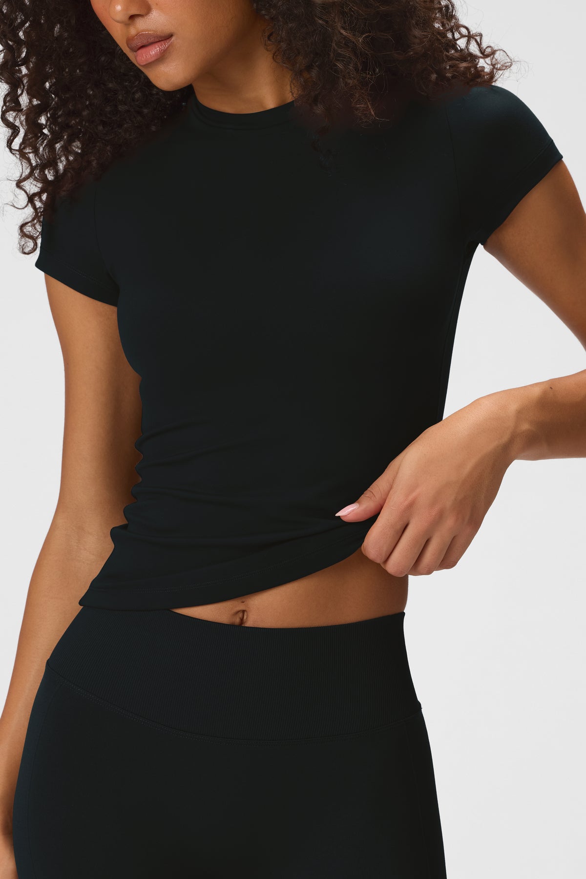 Soft Active T-Shirt in Black