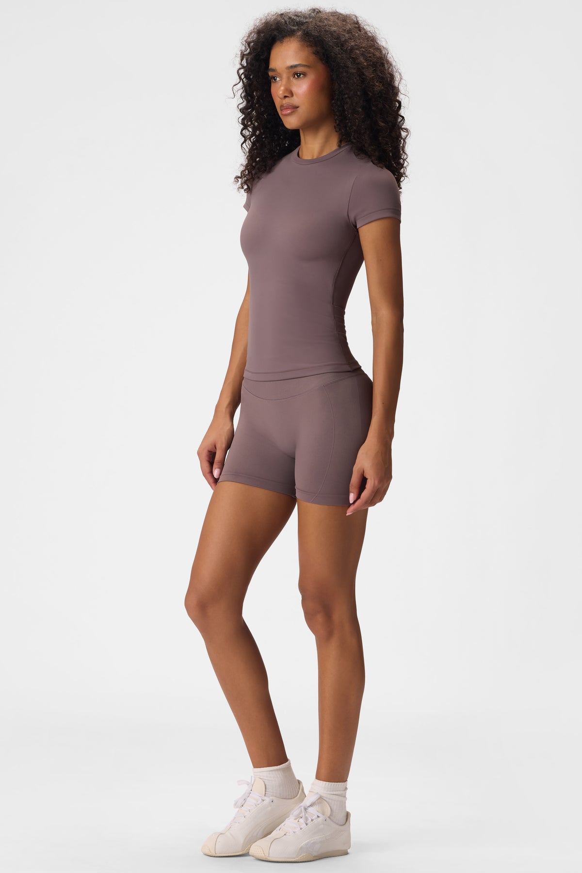 Soft Active T-Shirt in Stone