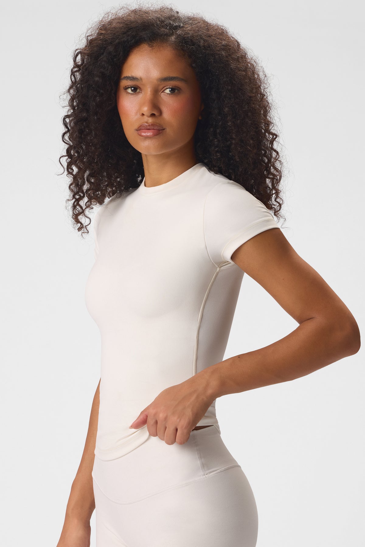 Soft Active T-Shirt in Vanilla