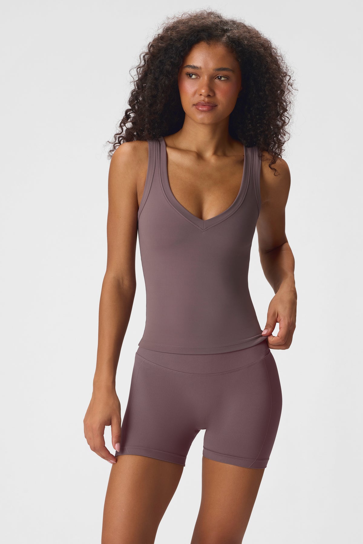 Soft Active Tank Top in Stone