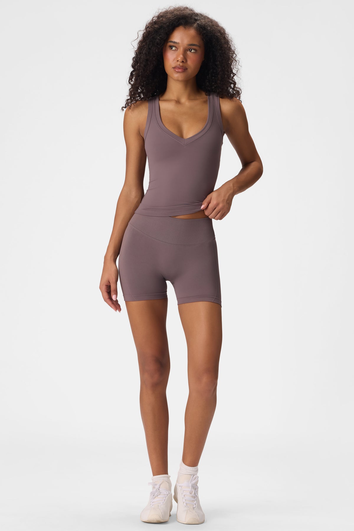Soft Active Tank Top in Stone