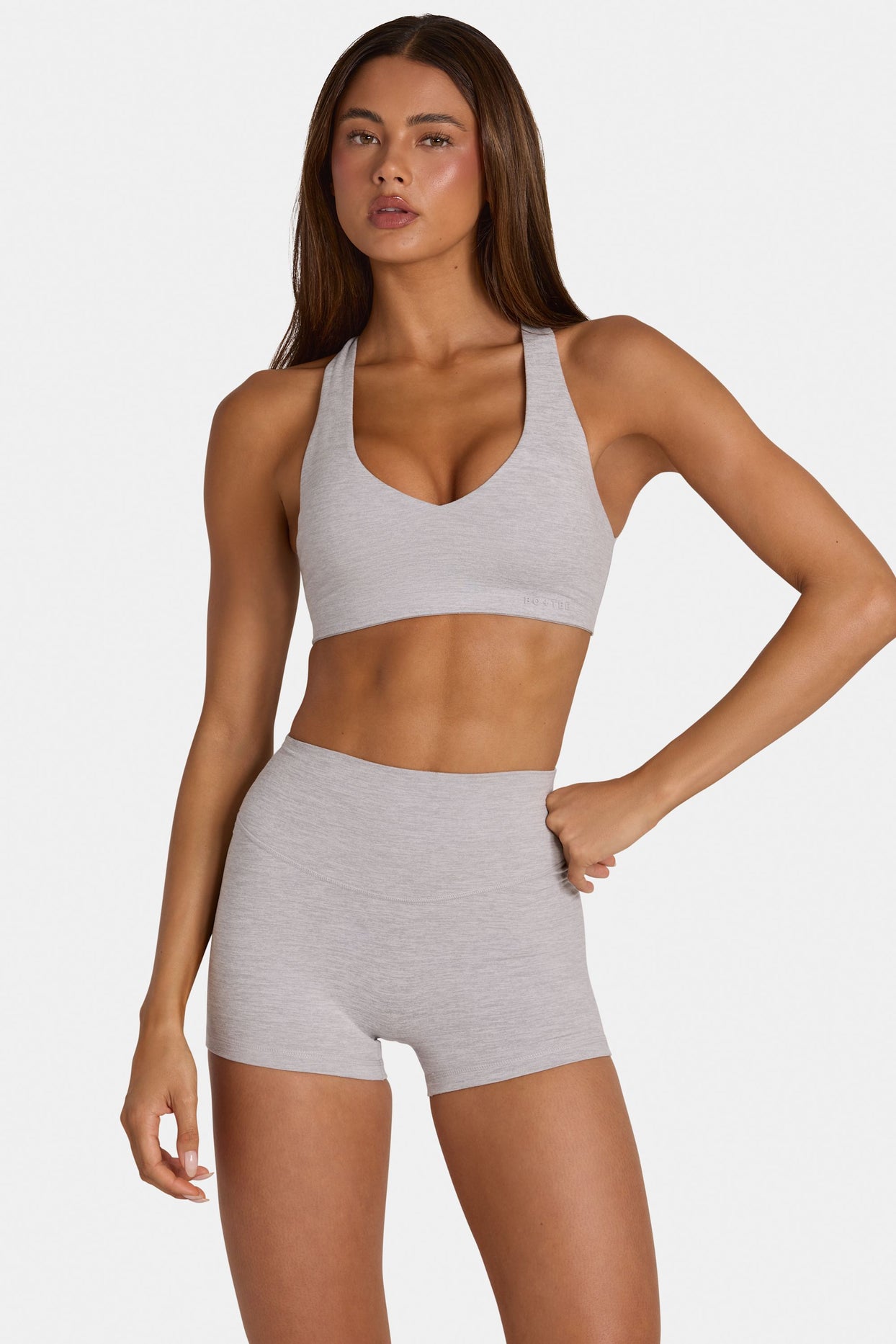 Soft Active Low-Impact Sports Bra in Grey - 2