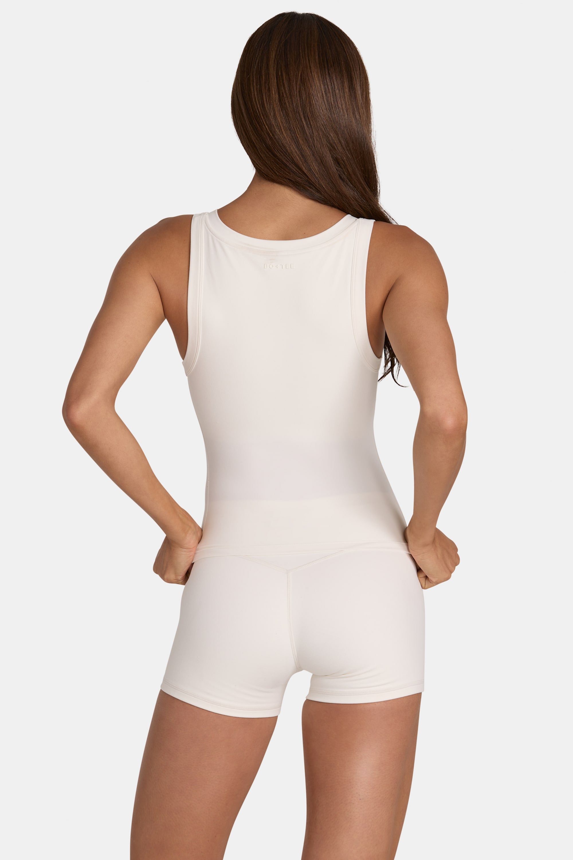 Soft Active Tank Top in Coconut