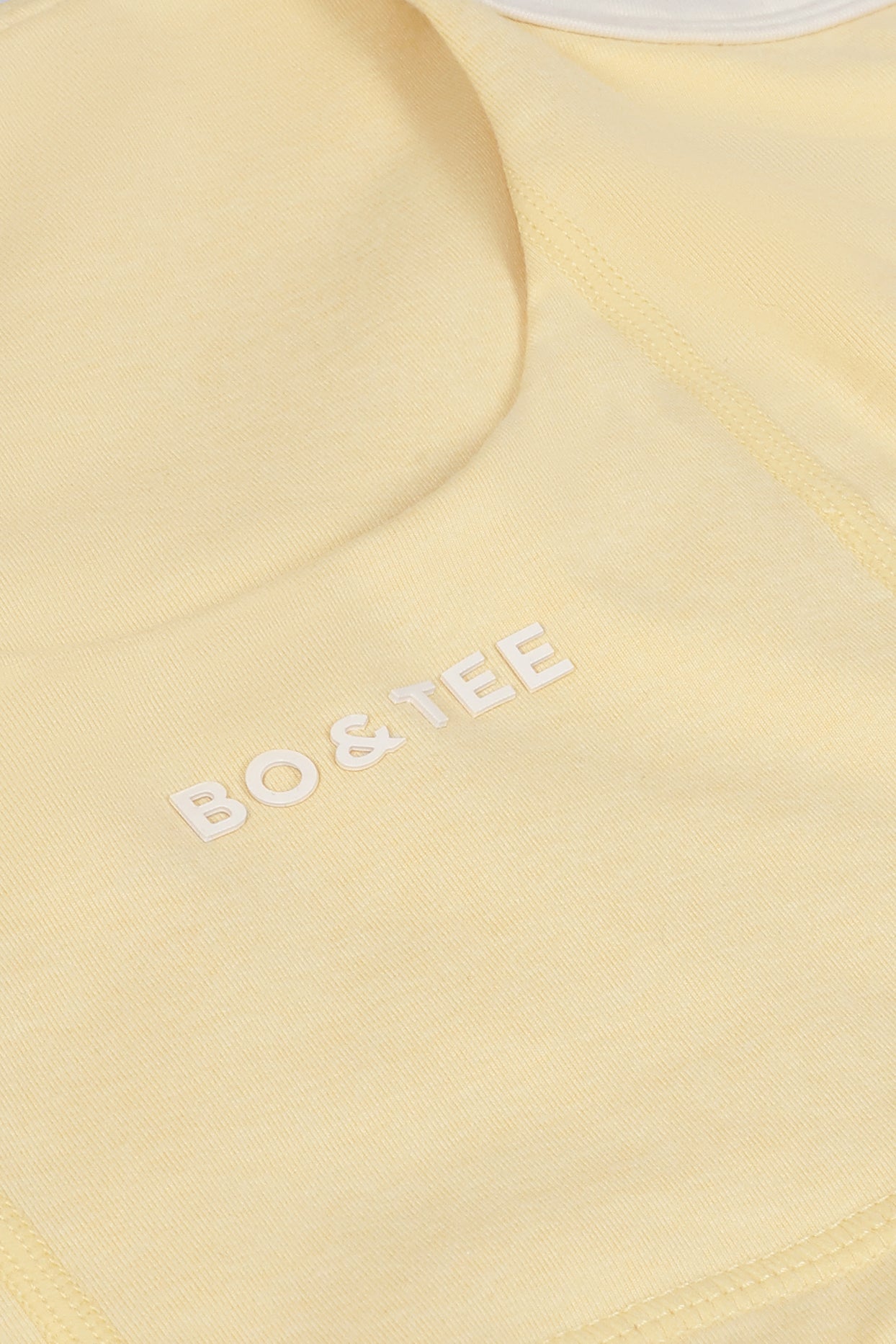 Cropped Tank Top in Lemon Marl - 15