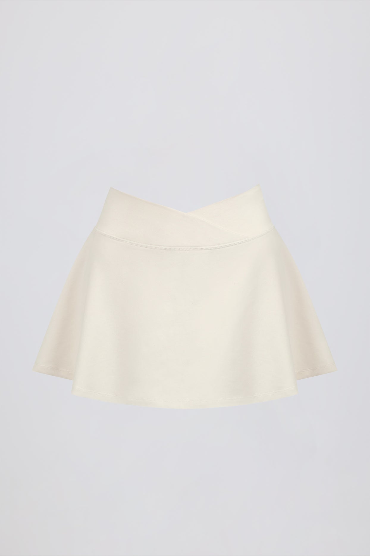 Soft Active Mini Skort in Vanilla - 6