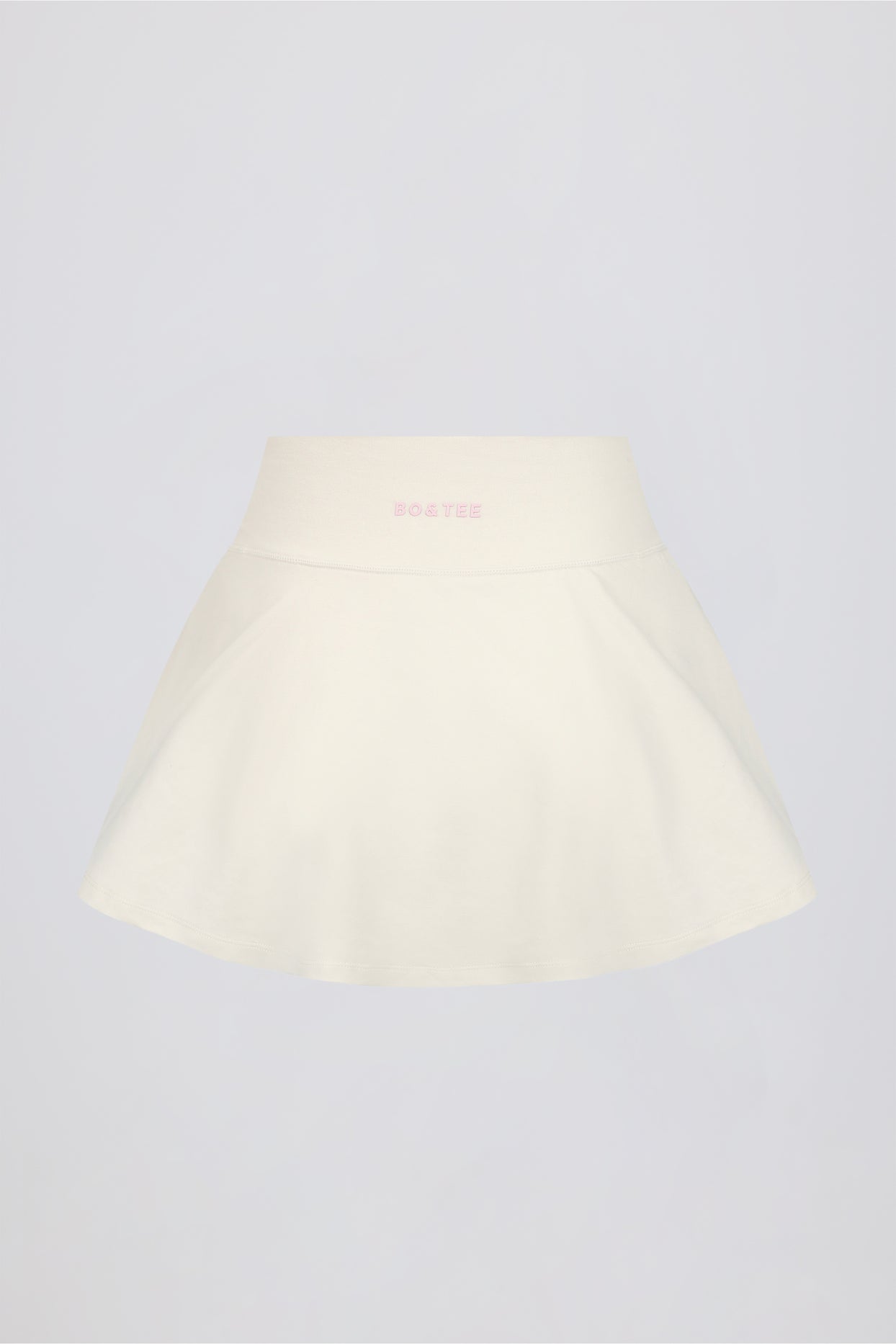 Soft Active Mini Skort in Vanilla - 7
