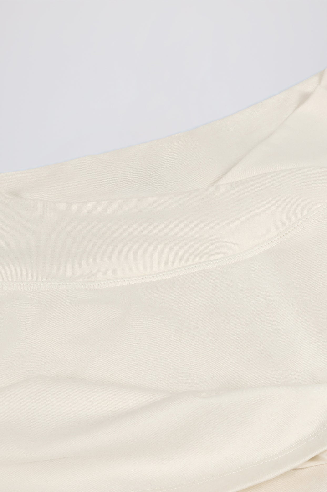 Soft Active Mini Skort in Vanilla - 8