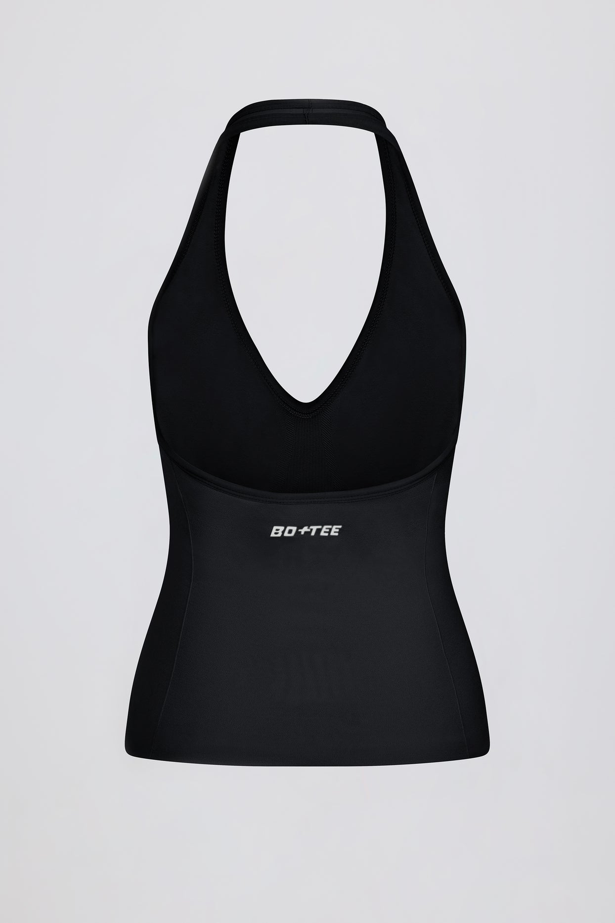 Define Luxe Halterneck Tank Top in Black - 8