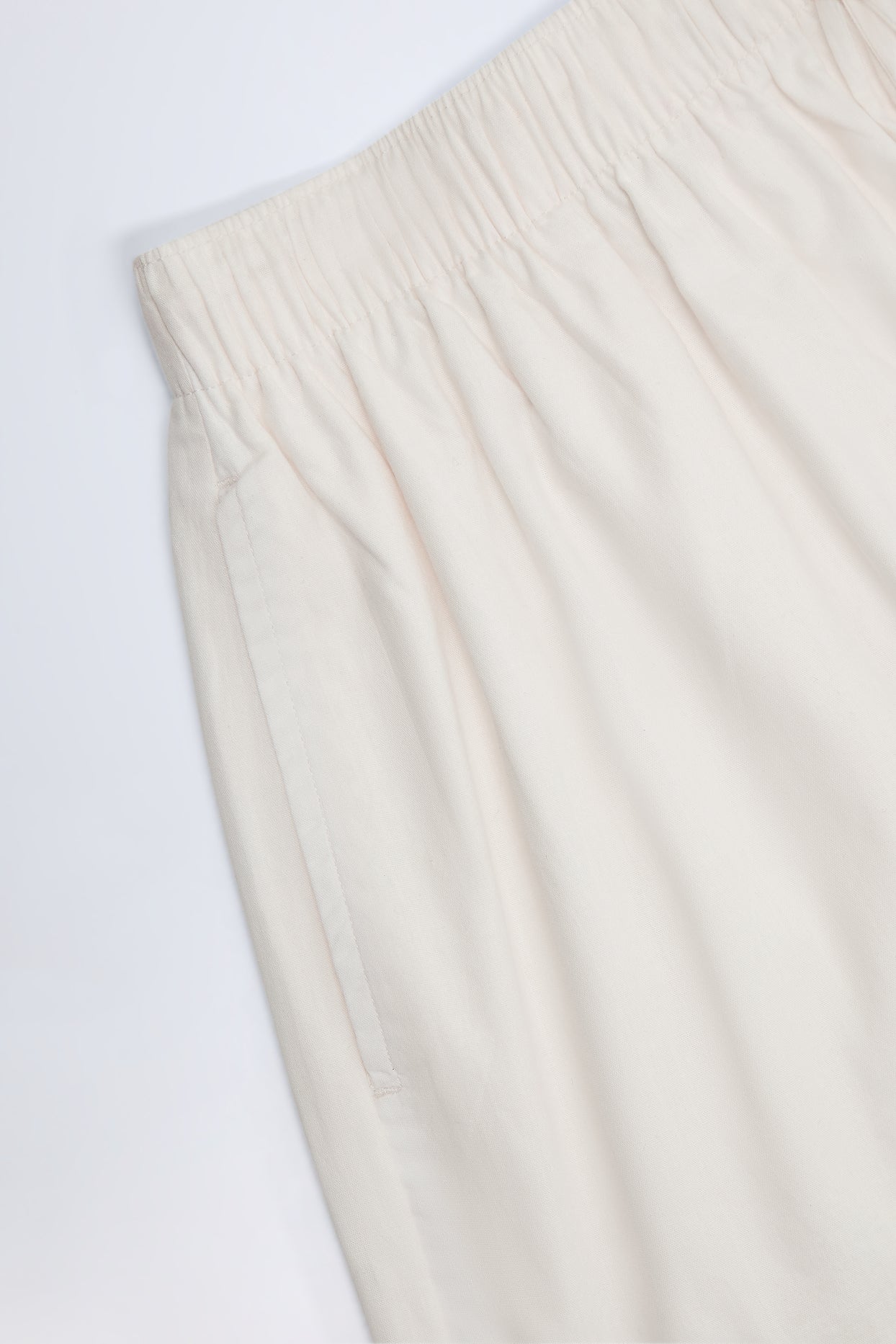 Tie-Front Cotton-Poplin Shorts in White - 12