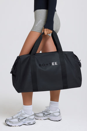 Logo Duffle Bag in Black