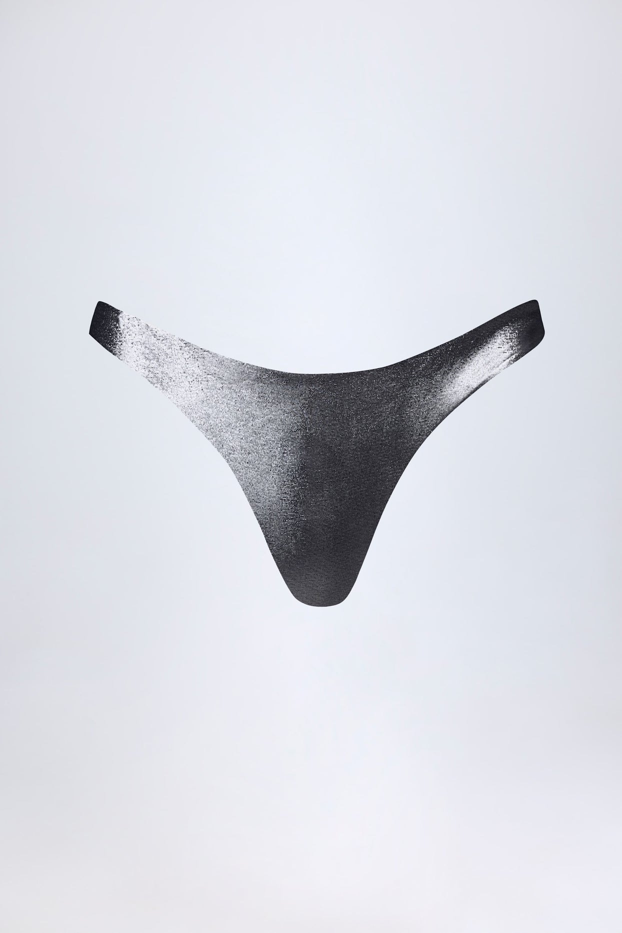 Cheeky Bikini Bottoms in Silver - 6
