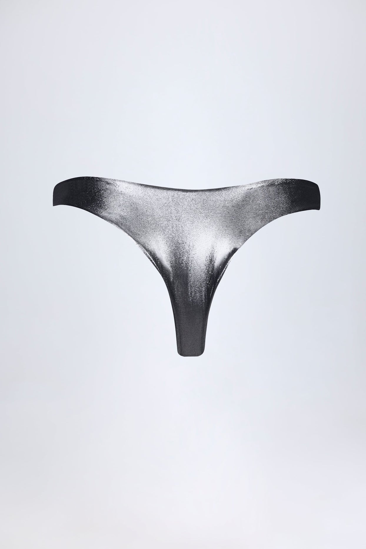 Cheeky Bikini Bottoms in Silver - 7