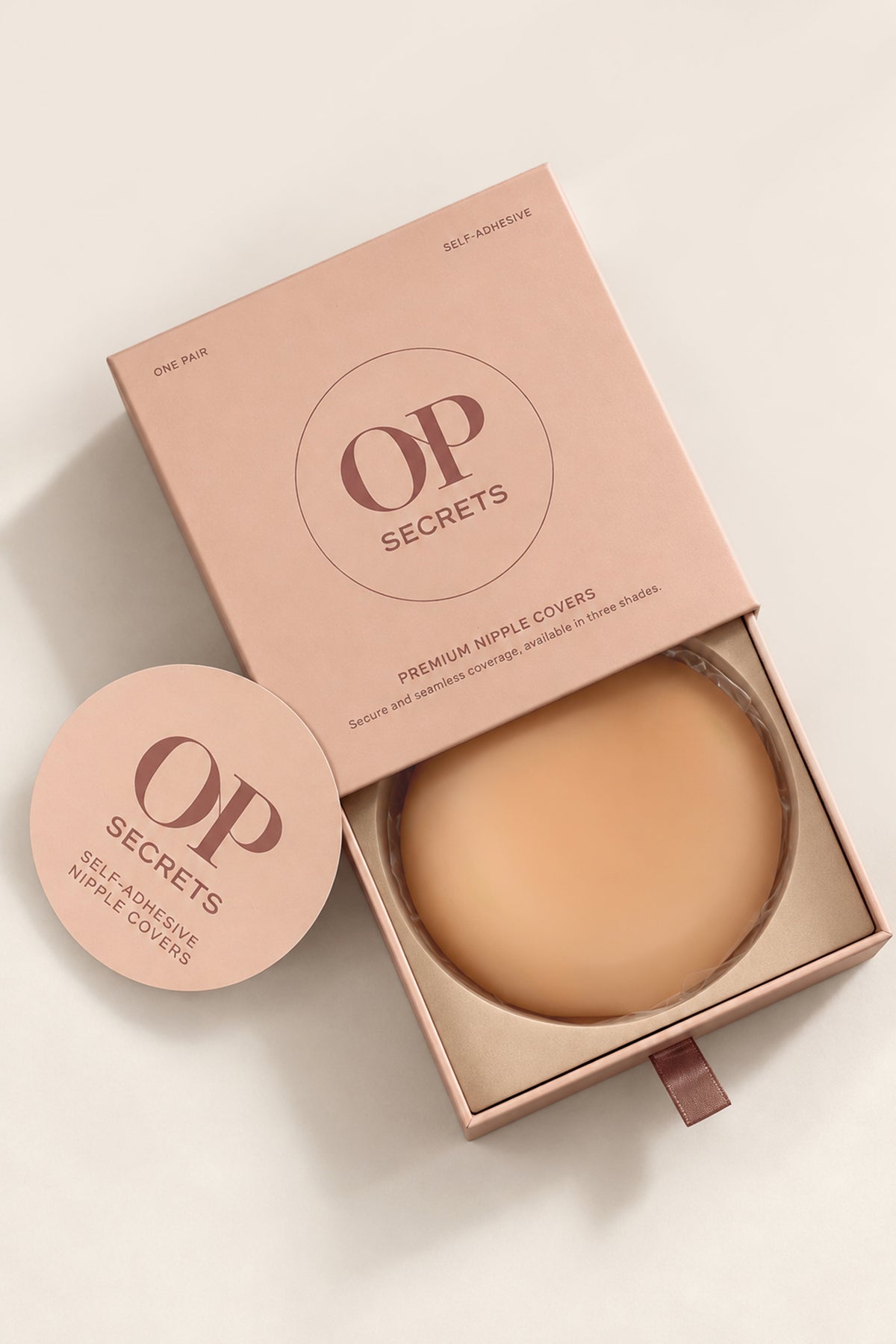 Nipple Covers in Warm Peach