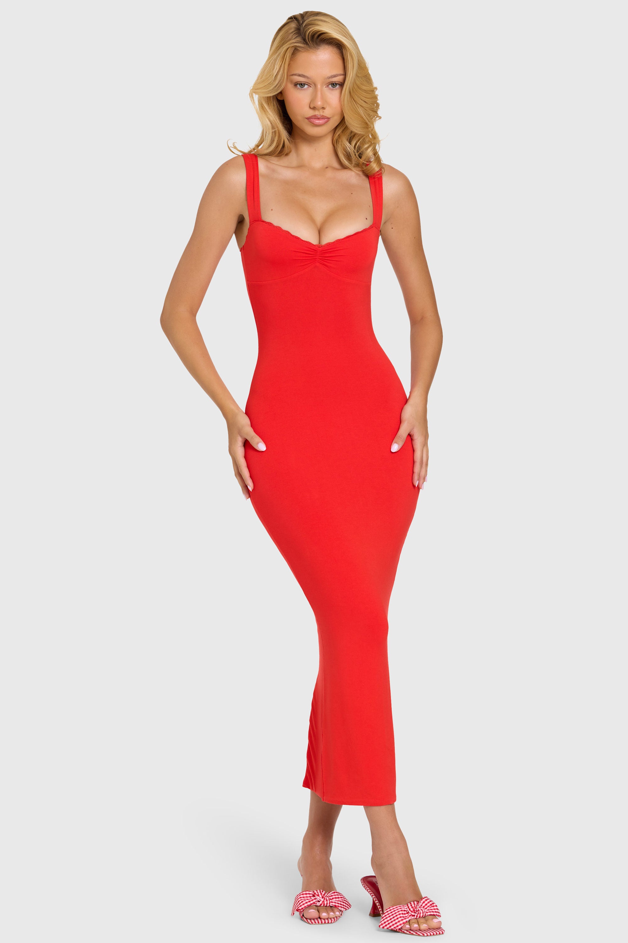 buy ladies dress Elegant Long Ball for | Sleeveless V-Neck Evening Gown | A-Line Swing Cocktail Dress | Floor-Length Maxi in Blue XXL Regular Use Dress Buy Women's Dresses Online |