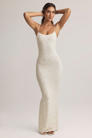 Salma Modal Scoop-Neck Maxi Dress in Floral | Oh Polly Salma Modal Scoop-Neck Maxi Dress in Floral | Oh Polly