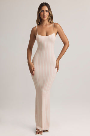 Salma Modal Scoop-Neck Maxi Dress in Stripe | Oh Polly XXS Salma Modal Scoop-Neck Maxi Dress in Stripe | Oh Polly XXS