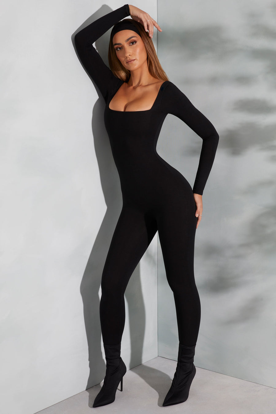 Sculpt Me Square Neck Jumpsuit main image 0