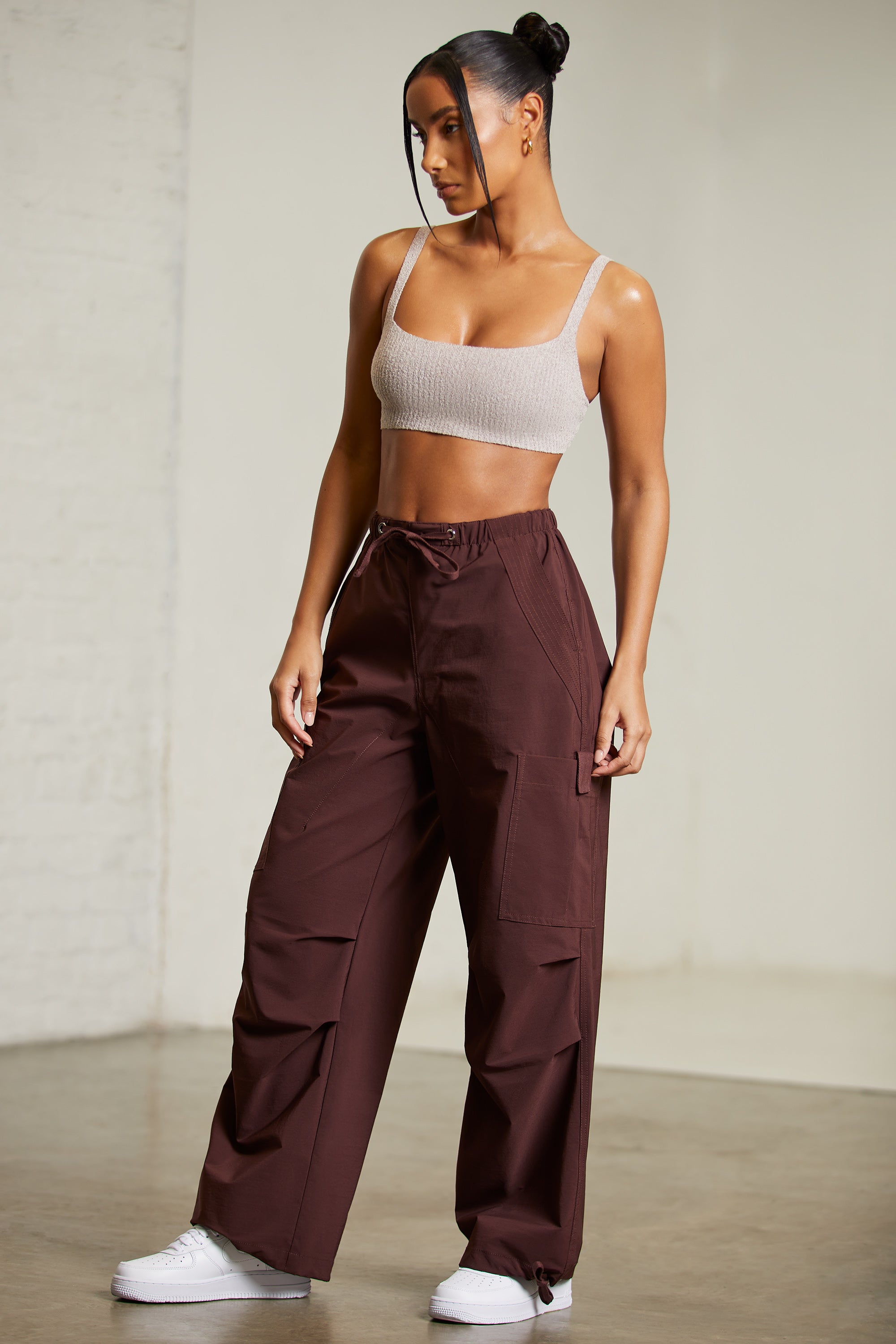 Women Baggy Hip Hop Cargo Pants With Pocket Y2k Low Waist Drawstring Loose  Joggers Cargo Trousers Casual Sweatpant Streetwear | Fruugo NO