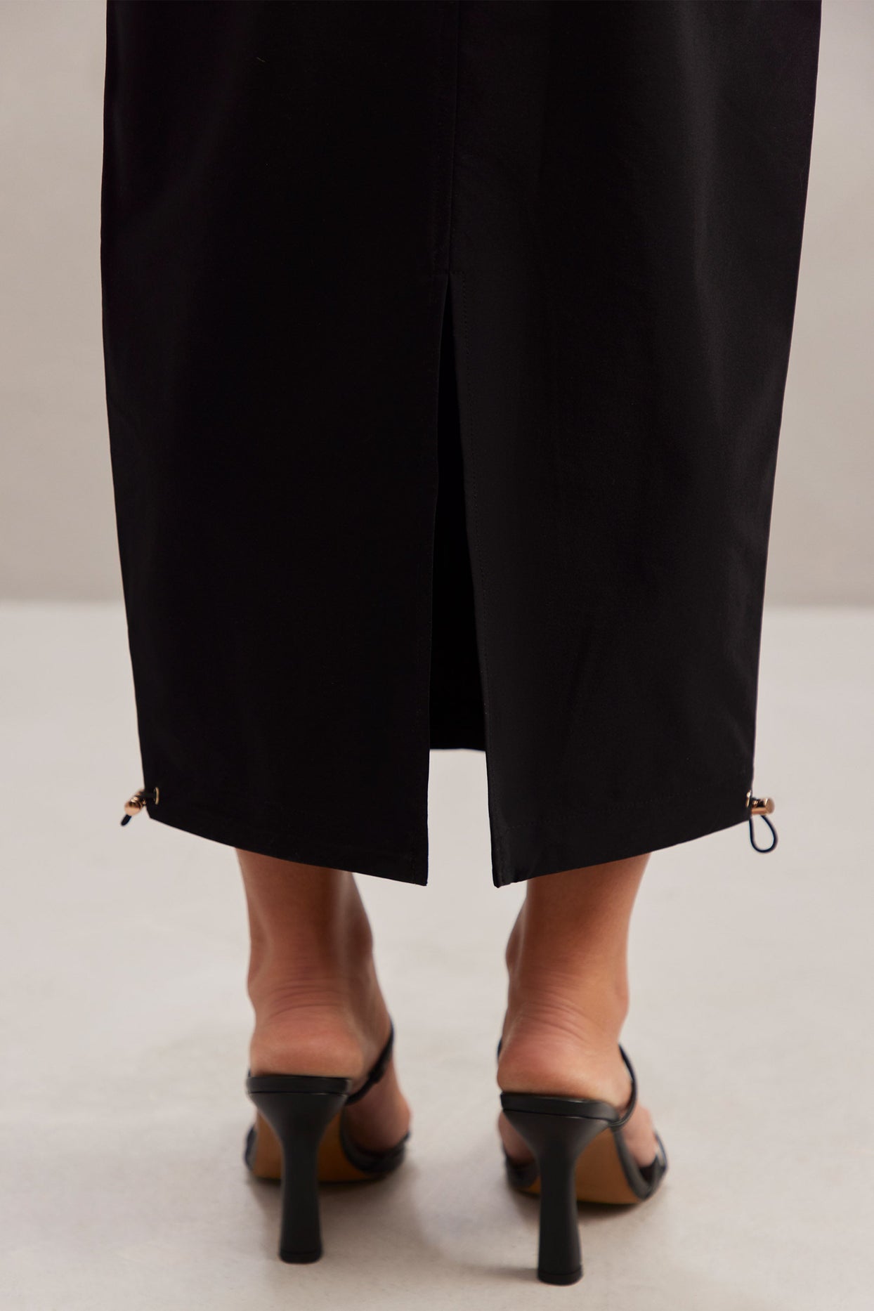 Kirra Cargo Maxi Skirt in Black | Oh Polly