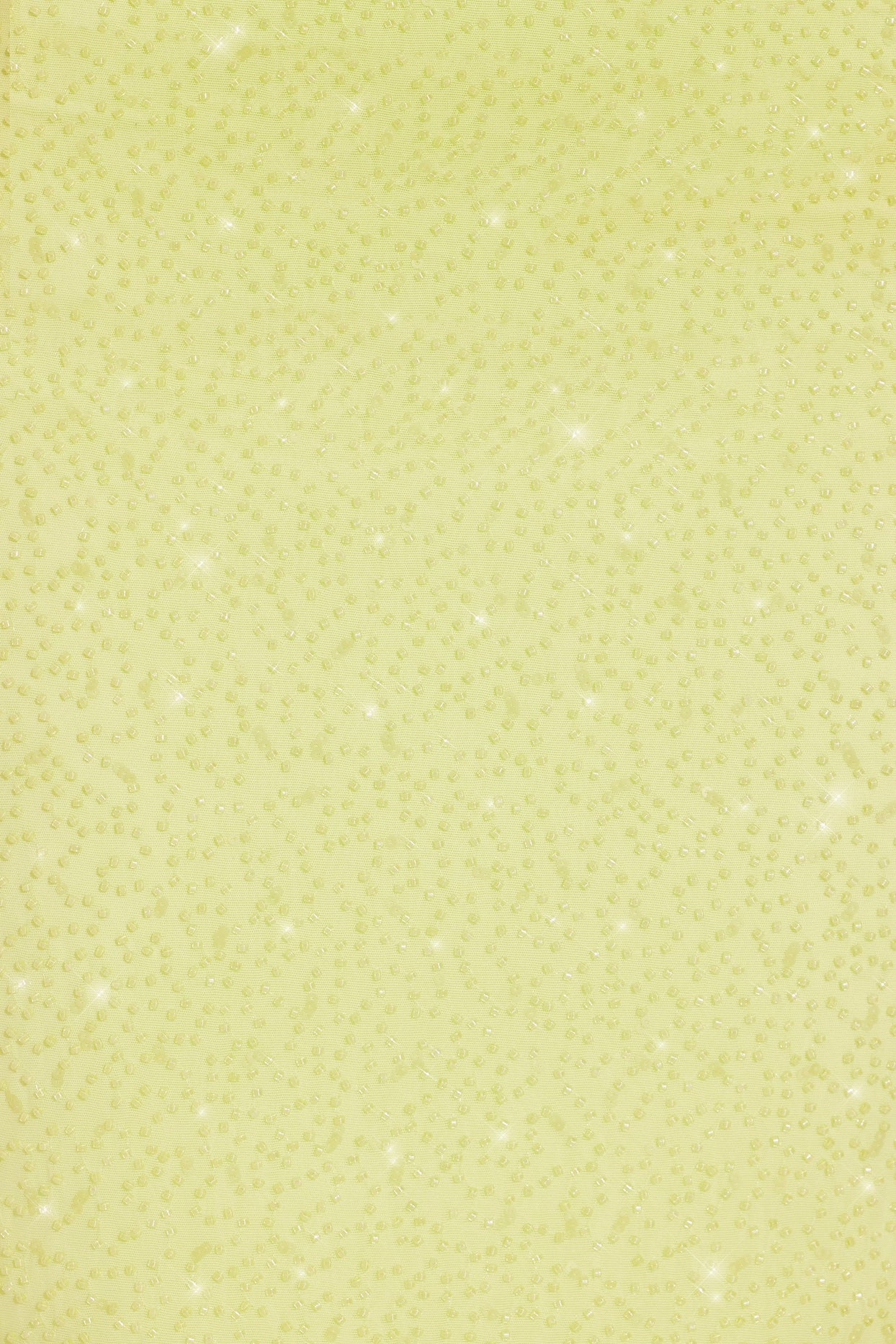 Saia maxi com divisão lateral embelezada em verde limão