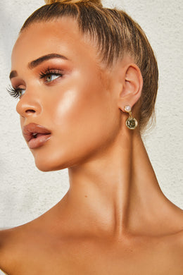 Goldy Stud Earrings in Gold