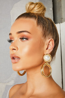 Jay Dusters 18k Gold Plated Earrings