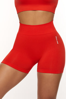High waist design with supportive ribbed waistband
