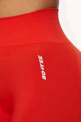 Made in signature seamless knit fabric with the bo+ tee logo.