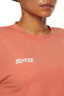 Close up of Bo + Tee Logo