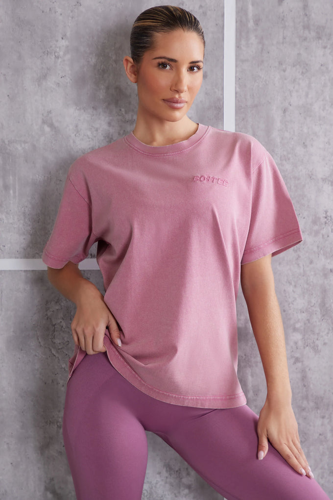Oversized T-Shirt in Rose