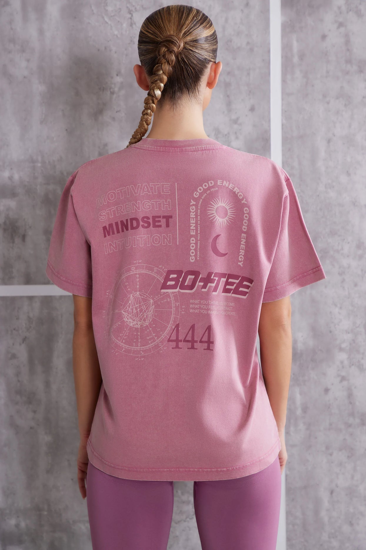 Oversized T-Shirt in Rose