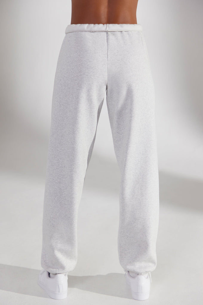 Oversized Joggers in Heather Grey