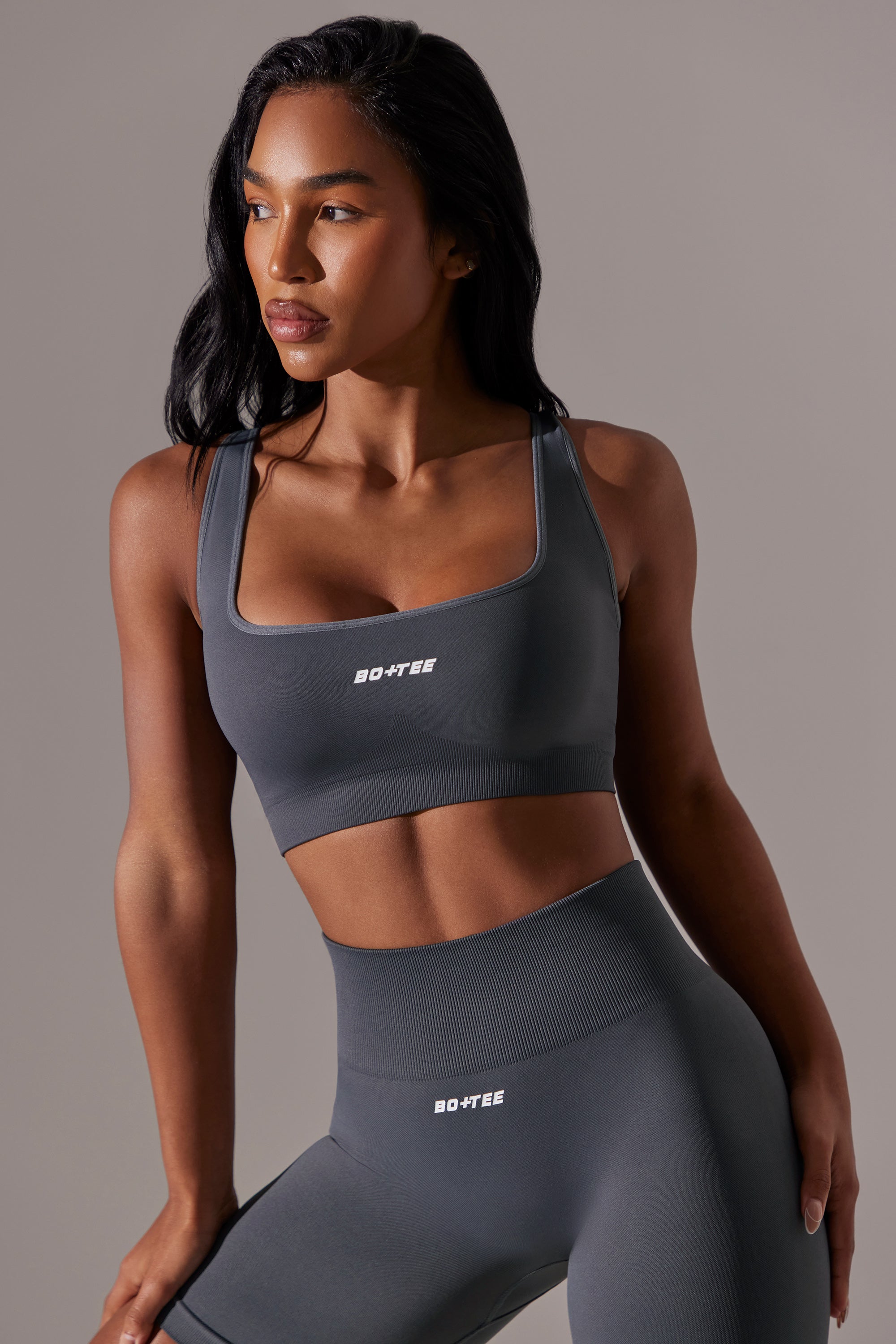 Sleek sculpture deals sports bra