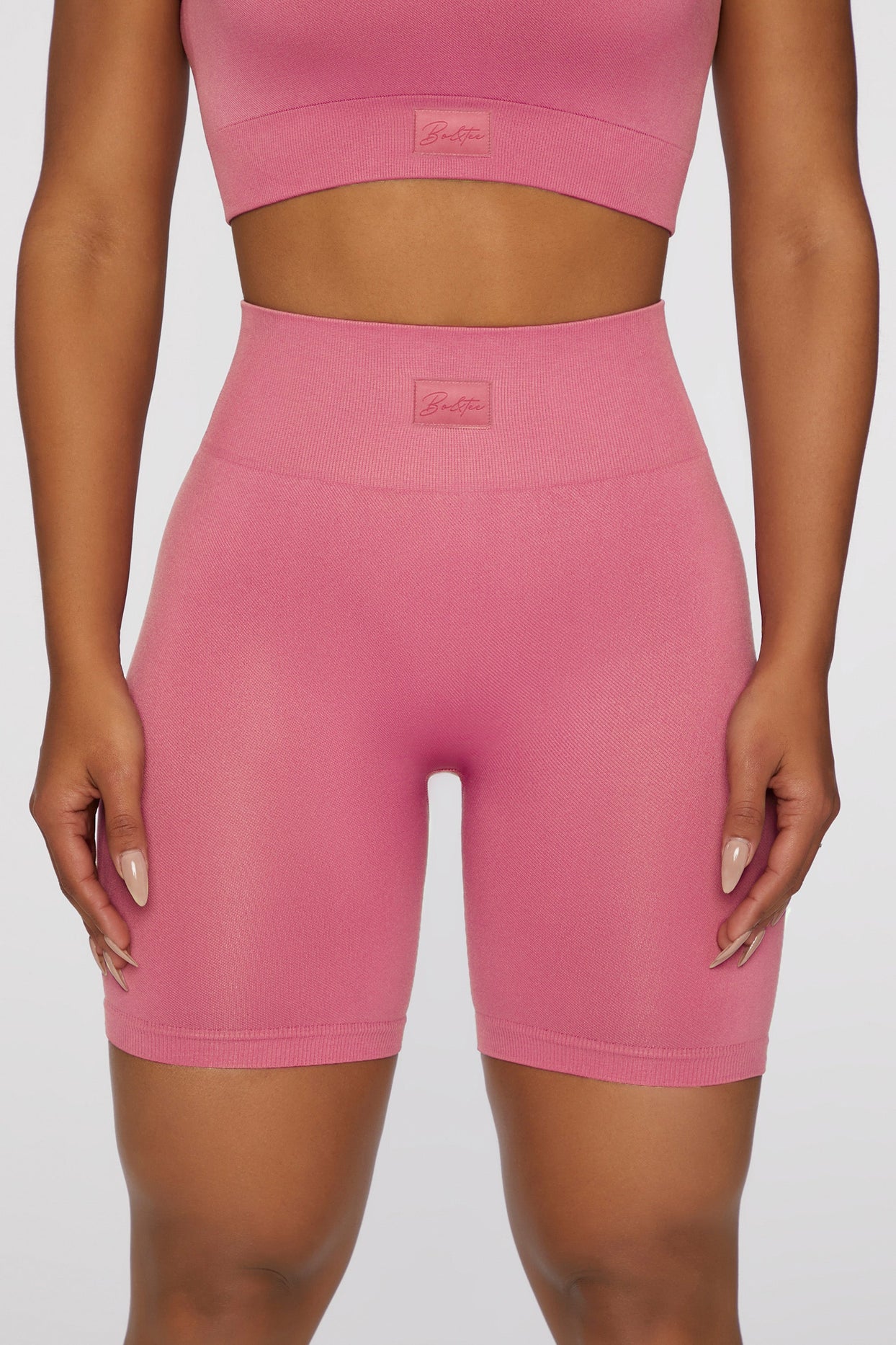 Biker Shorts in Pink