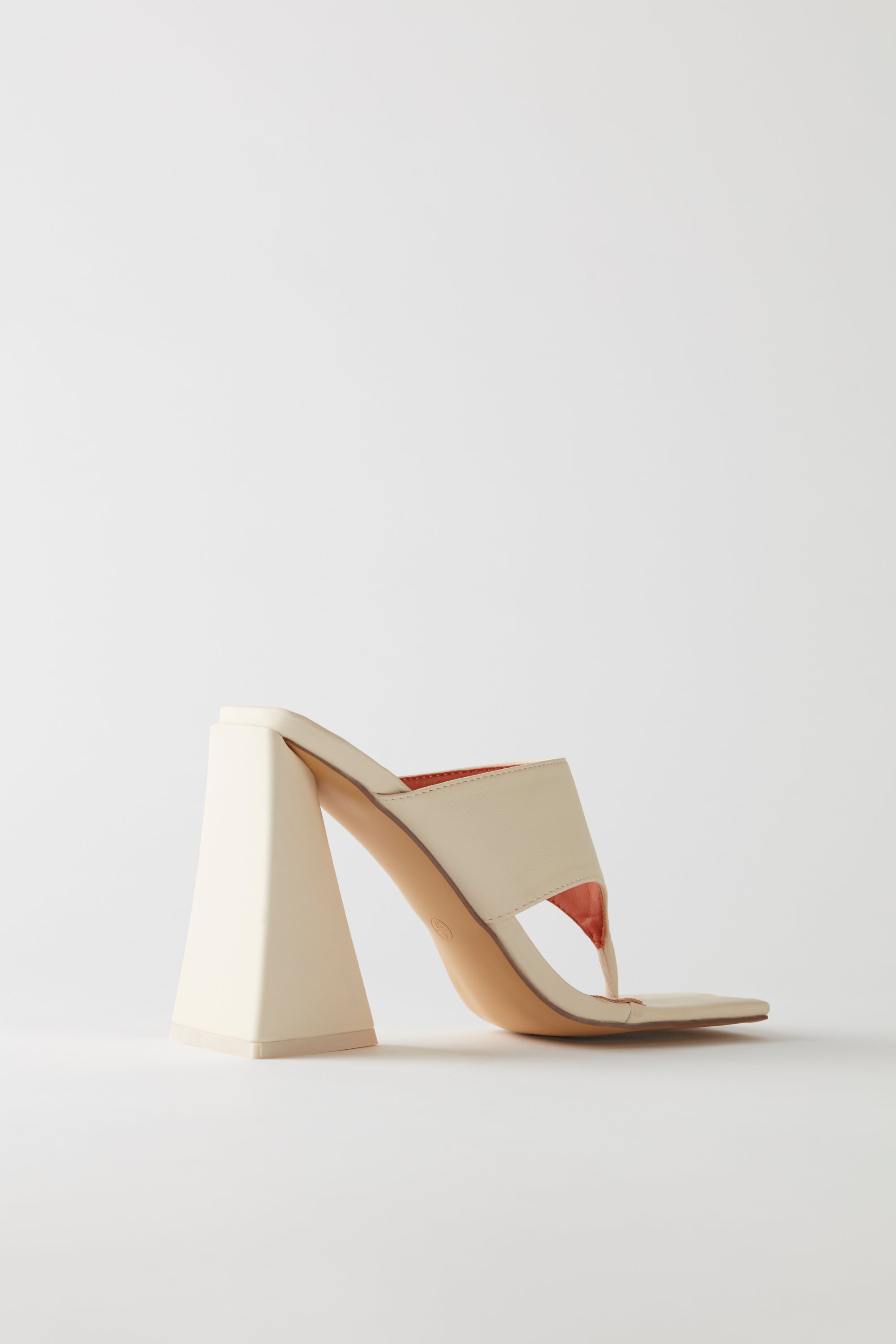 Cream clearance mules heels